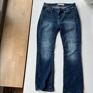 BKE Dark Blue Women's Boot Cut Jeans